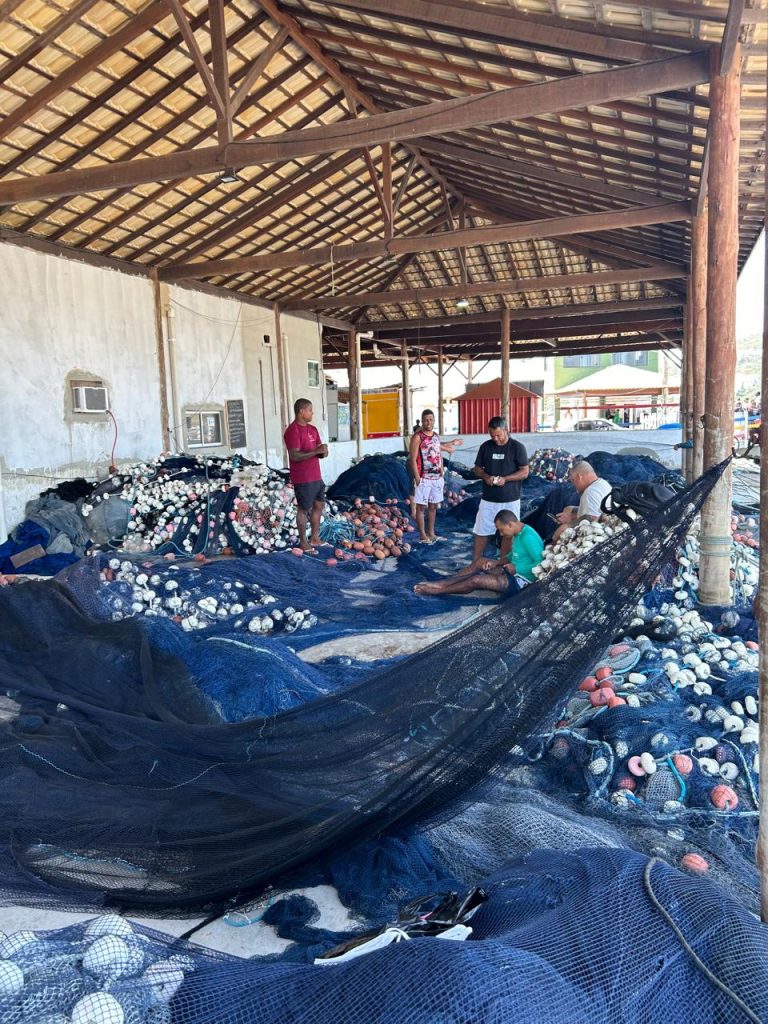 Imagens de uma das ações realizadas.