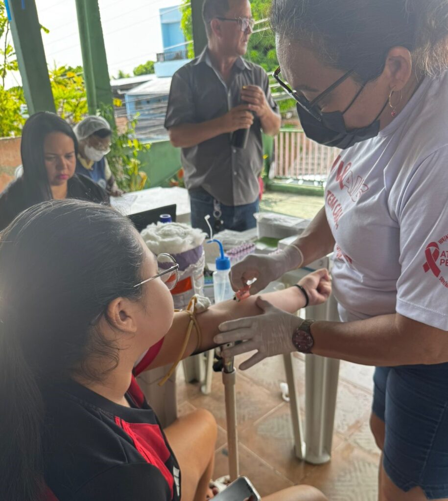 Coleta de Sangue no Quilombo